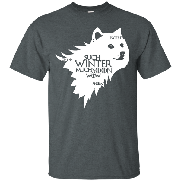 Game Of Thrones Doge Such Winter Much Soon Wow Shirt, Hoodie, Tank - TeesGrab