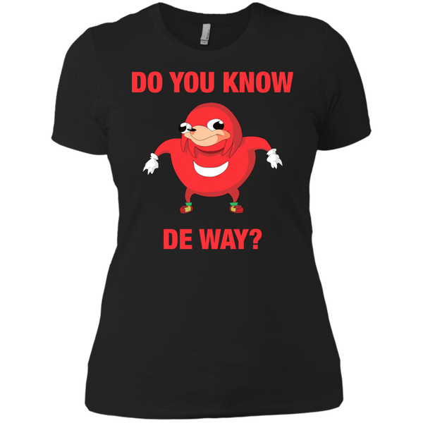 Ugandan Knuckles "Do You Know The Way" Shirt - TeesGrab