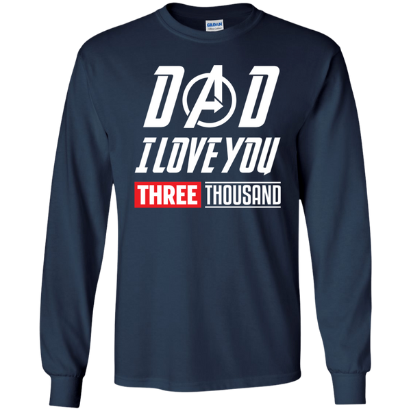Endgame Dad I Love You Three Thousand Tony Stark - TeesGrab