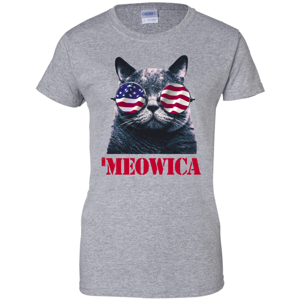 Meowica Funny Cat shirt - TeesGrab