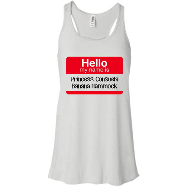 Hello my name is Princess Consuela Banana Hammock Shirt, Tank - TeesGrab