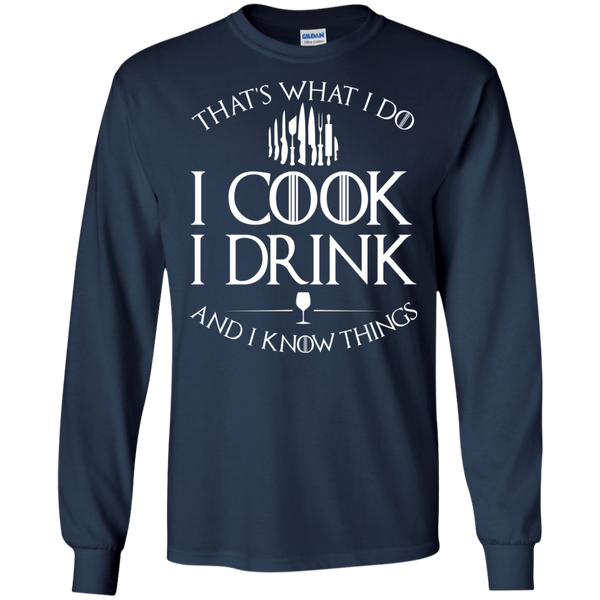 GOT: I Cook I Drink and I Know Things T-Shirt - TeesGrab