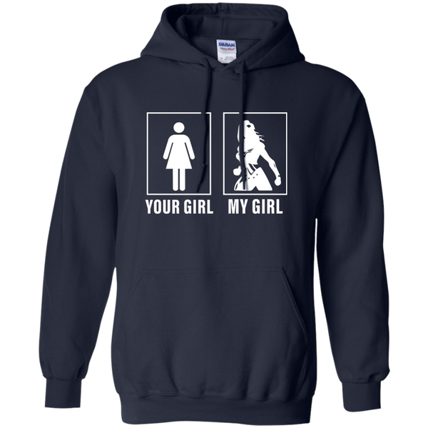 Your Girl vs My Girl Wonder Woman Ver - Shirt - TeesGrab