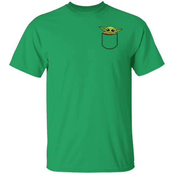 Pocket Baby Yoda T-Shirt - TeesGrab