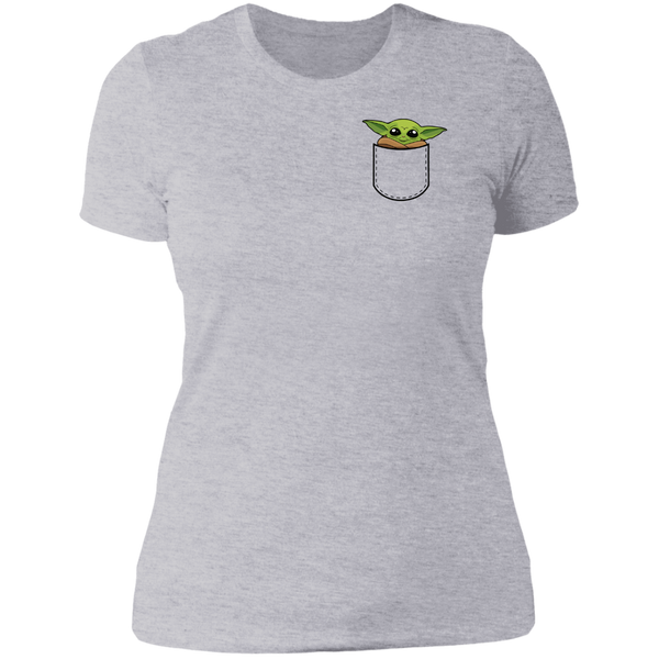 Pocket Baby Yoda T-Shirt - TeesGrab