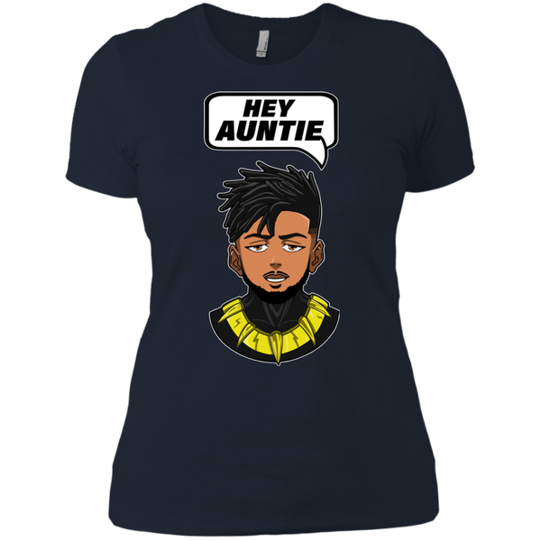 Wakanda Black Panther Erik Killmonger Hey Auntie T-shirt - TeesGrab