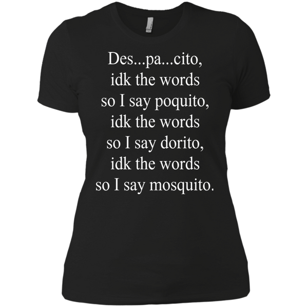 Despacito Lyric I Don't Know The Words T-Shirt, Hoodie, Tank - TeesGrab