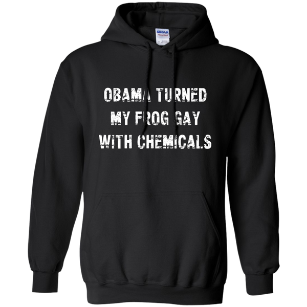 Obama Turned My Frog Gay With Chemicals Shirt, Hoodie, Tank - TeesGrab