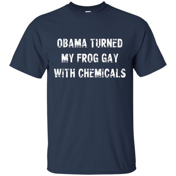 Obama Turned My Frog Gay With Chemicals Shirt, Hoodie, Tank - TeesGrab