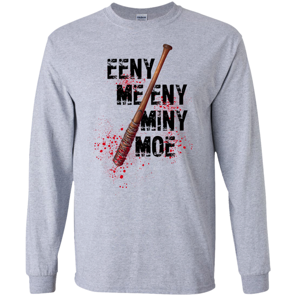 The Walking Dead Negan: Eeny Meeny Miny Moe Shirt, Hoodie, Tank - TeesGrab