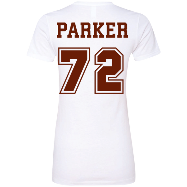 Vampire Diaries Mystic Falls Parker 72 Timber Wolves shirt