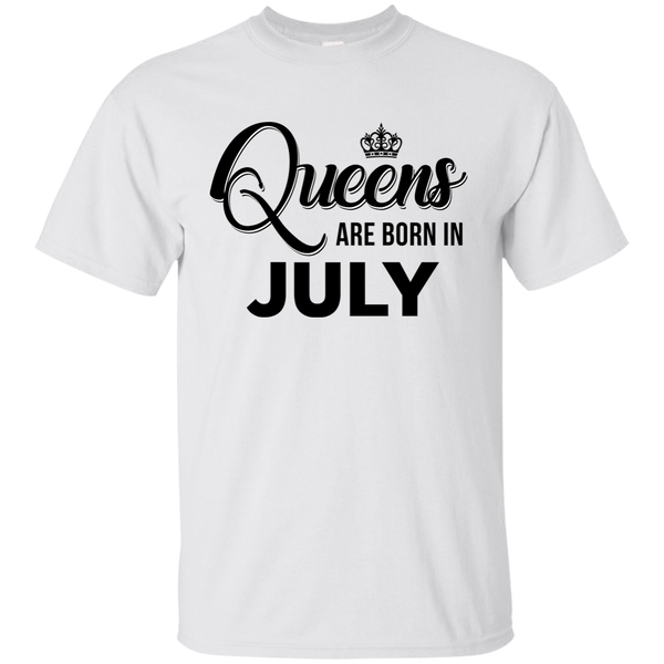 Queens are born in July Shirt, Tank Top, Racerback Tank Top - TeesGrab