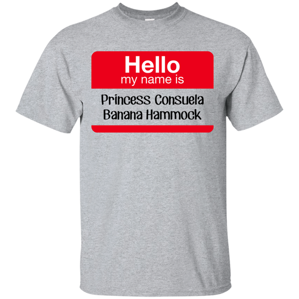Hello my name is Princess Consuela Banana Hammock Shirt, Tank - TeesGrab