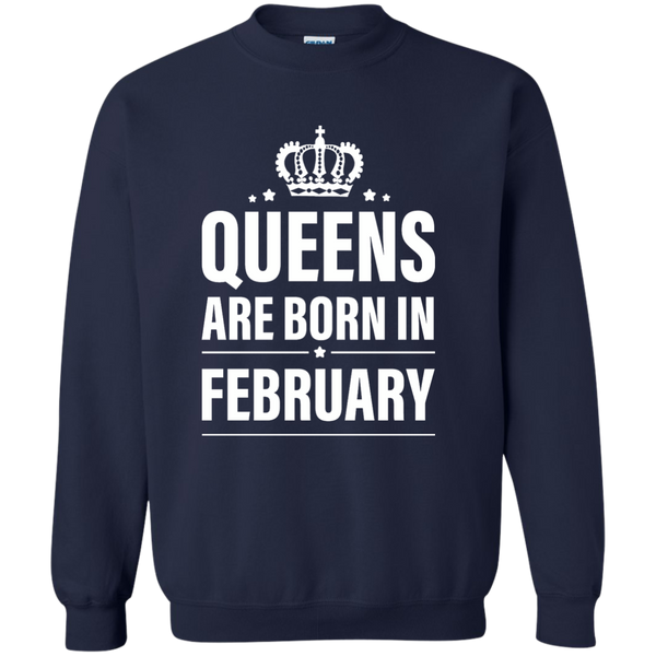 Queens Are Born in February Birthday Dress, Tank, Shirt - TeesGrab