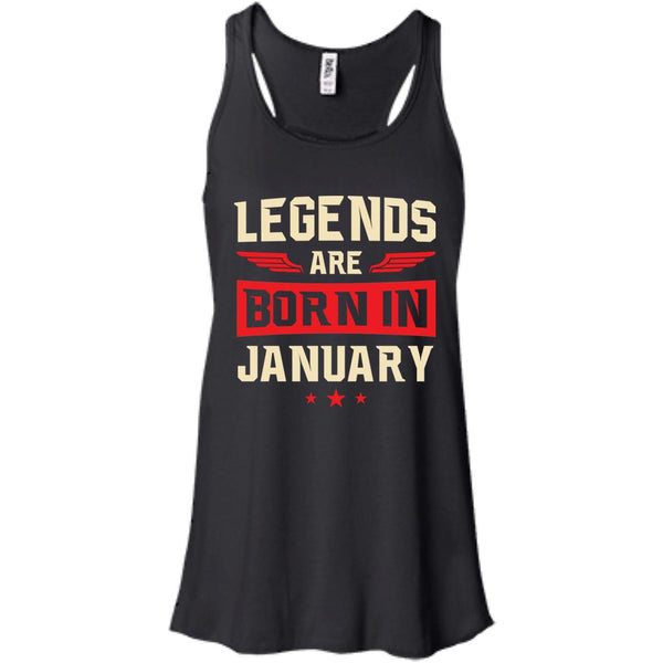 Legends Are Born in January Shirt, Hoodie, Tank - TeesGrab
