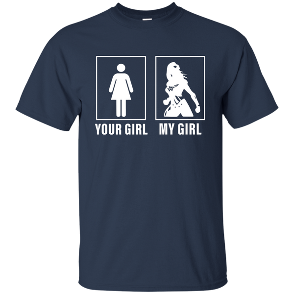 Your Girl vs My Girl Wonder Woman Ver - Shirt - TeesGrab