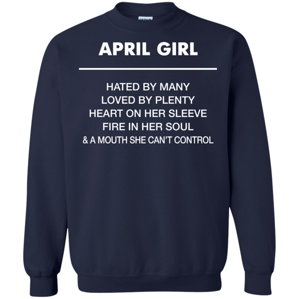 April Girl hated by many loved by plenty Shirt, Tank top - TeesGrab
