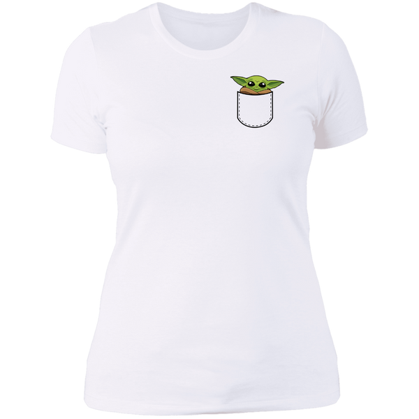 Pocket Baby Yoda T-Shirt - TeesGrab