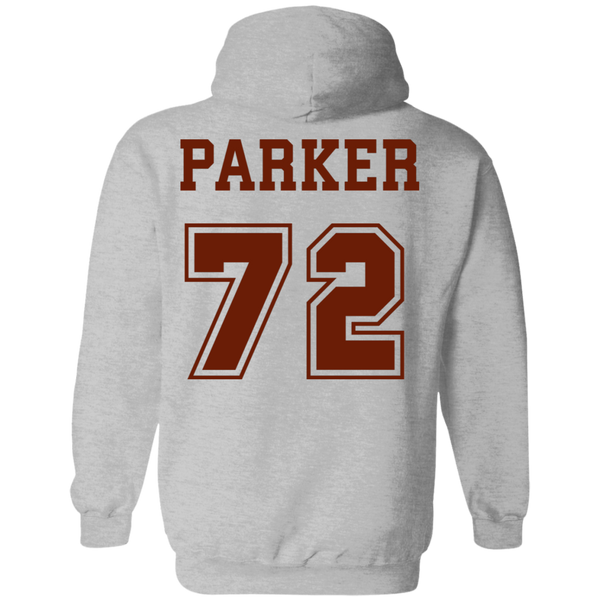 Vampire Diaries Mystic Falls Parker 72 Timber Wolves shirt