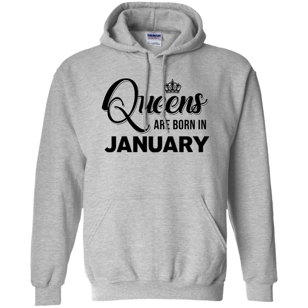 Queens are born in January Shirt, Tank Top, Racerback Tank Top - TeesGrab