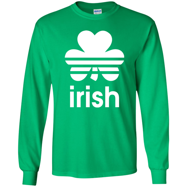 Irish Shamrock Logo St. Patrick's Day T-shirt - TeesGrab