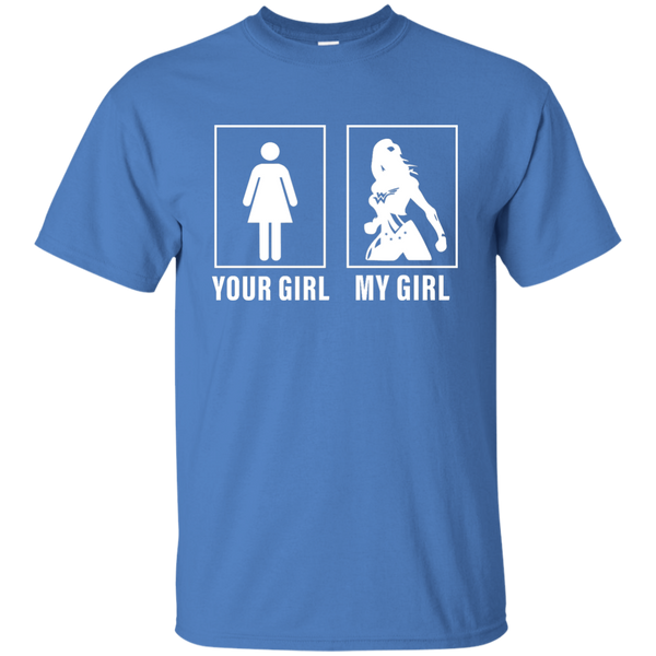 Your Girl vs My Girl Wonder Woman Ver - Shirt - TeesGrab