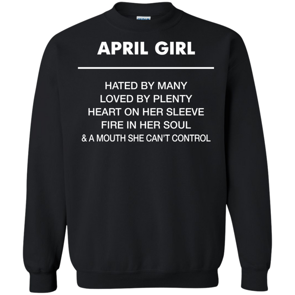 April Girl hated by many loved by plenty Shirt, Tank top - TeesGrab