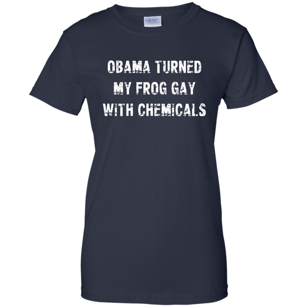 Obama Turned My Frog Gay With Chemicals Shirt, Hoodie, Tank - TeesGrab