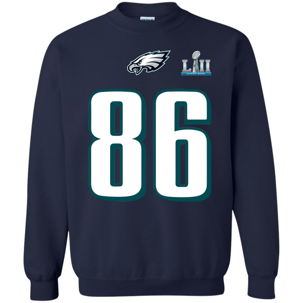 Super Bowl Philadelphia Eagles Zach Ertz 86 T-shirt, Hoodie - TeesGrab