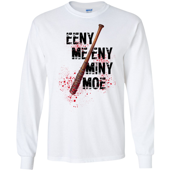 The Walking Dead Negan: Eeny Meeny Miny Moe Shirt, Hoodie, Tank - TeesGrab