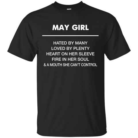 May Girl hated by many loved by plenty Shirt, Tank top - TeesGrab