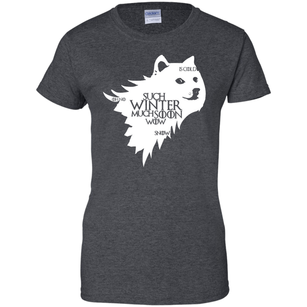 Game Of Thrones Doge Such Winter Much Soon Wow Shirt, Hoodie, Tank - TeesGrab