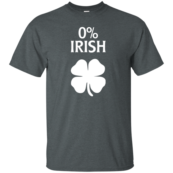 Irish 0% Funny St. Patrick's Day T-shirt, Hoodie, Long Sleeve - TeesGrab