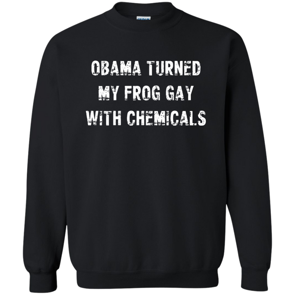 Obama Turned My Frog Gay With Chemicals Shirt, Hoodie, Tank - TeesGrab