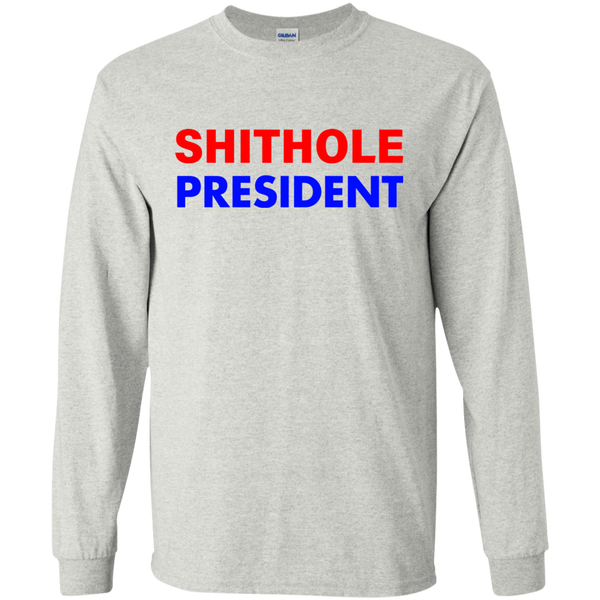 Shithole President Shithole Trump T-Shirt, Hoodie - TeesGrab
