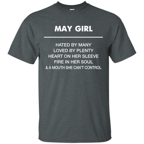 May Girl hated by many loved by plenty Shirt, Tank top - TeesGrab