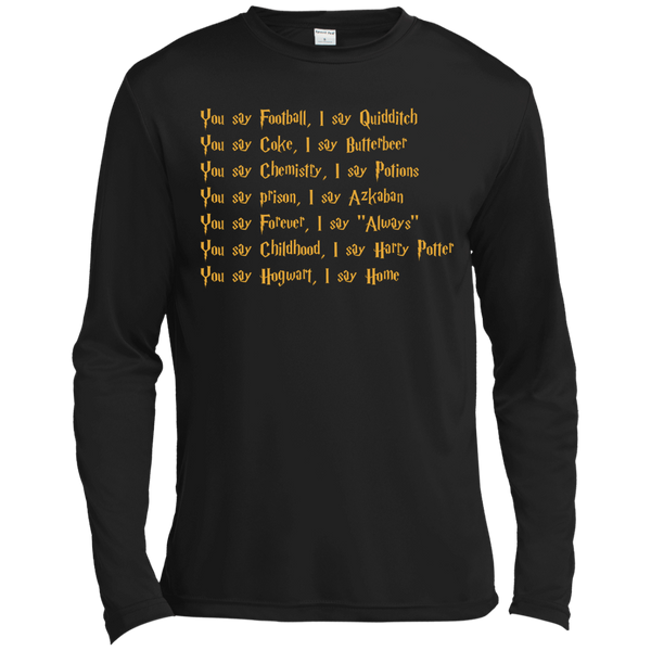 Harry Potter: You say Football I say Quidditch Shirt, Hoodie, Tank - TeesGrab
