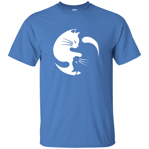 Yin and Yang Cats T-shirt - TeesGrab