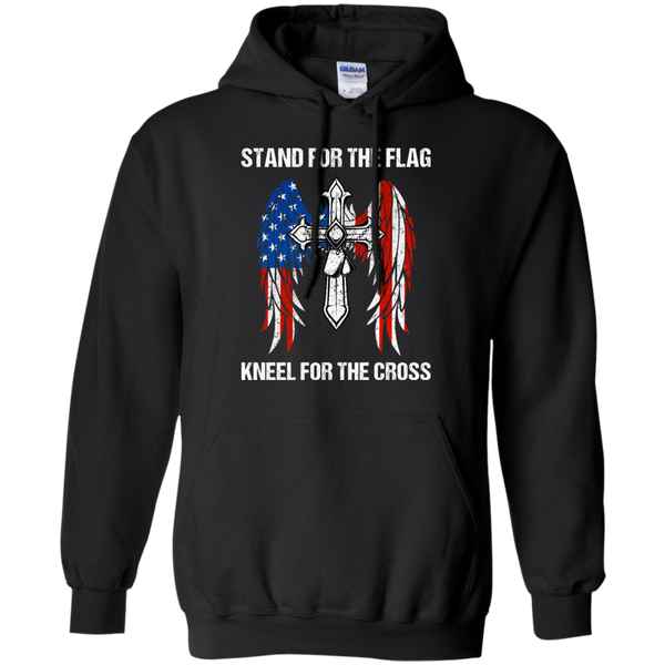 Stand For The Flag Kneel For The Cross T-Shirt, Hoodie - TeesGrab