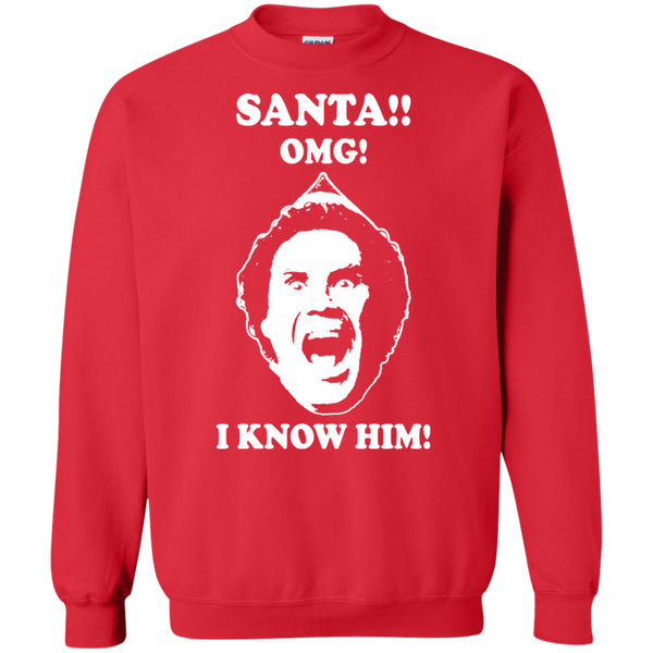 Santa Oh My God I Know Him Elf Shirt, Sweater - TeesGrab