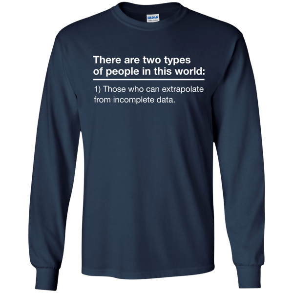 There are two types of people in this world shirt, hoodie, sweater - TeesGrab