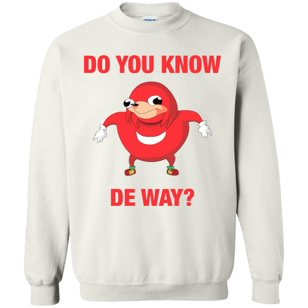 Ugandan Knuckles "Do You Know The Way" Shirt - TeesGrab