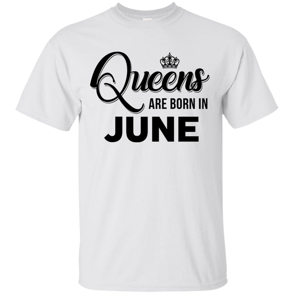 Queens are born in June Shirt, Tank Top, Racerback Tank Top - TeesGrab