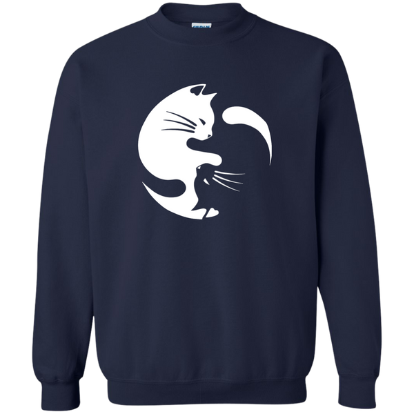 Yin and Yang Cats T-shirt - TeesGrab