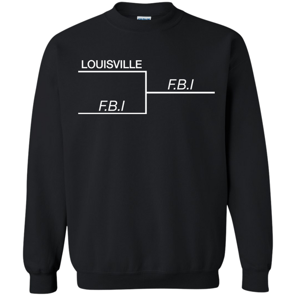 Louisville vs F.B.I Shirt, Sweatshirt Louisville vs FBI - TeesGrab