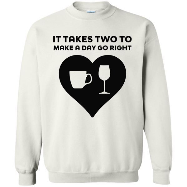 It Takes Two to Make a Day Go Right shirt - TeesGrab