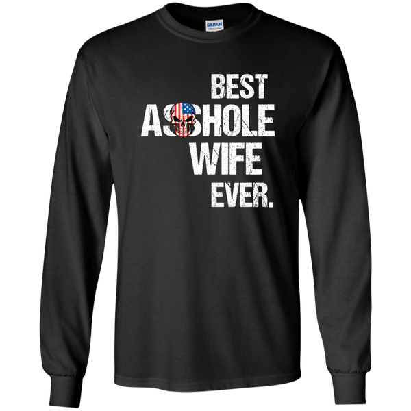 Best Asshole Wife Ever T-Shirts, Hoodies, Tank - TeesGrab