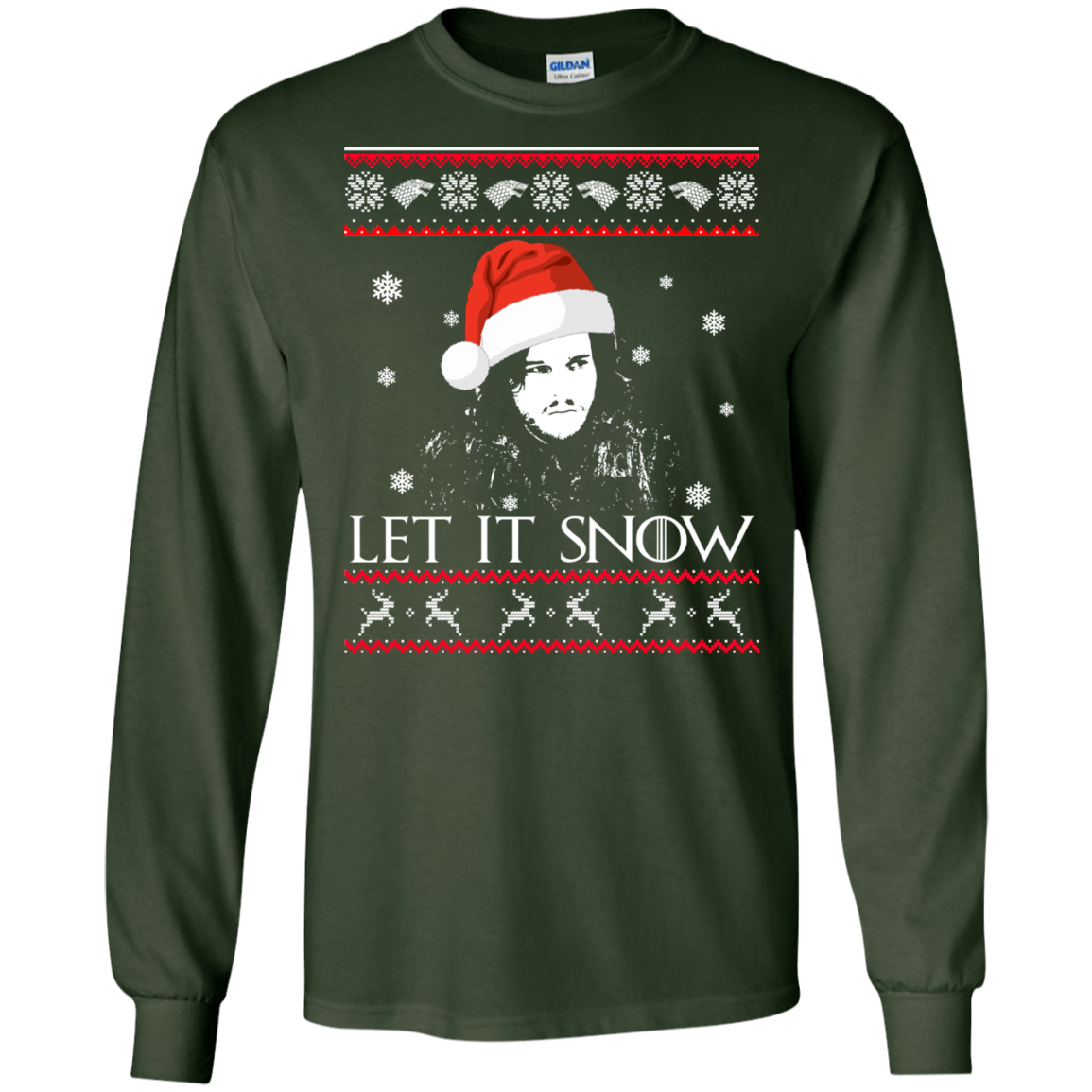 Jon snow christmas sweater discount