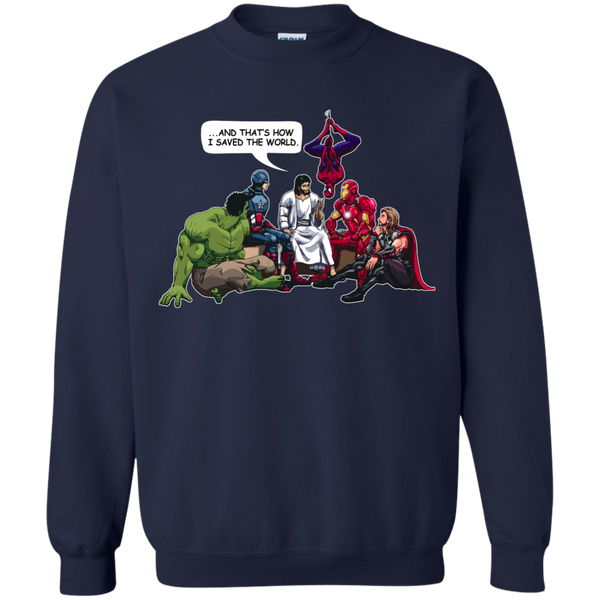 Jesus and Superheroes: And that how I saved the world Shirt, Hoodie, Tank - TeesGrab