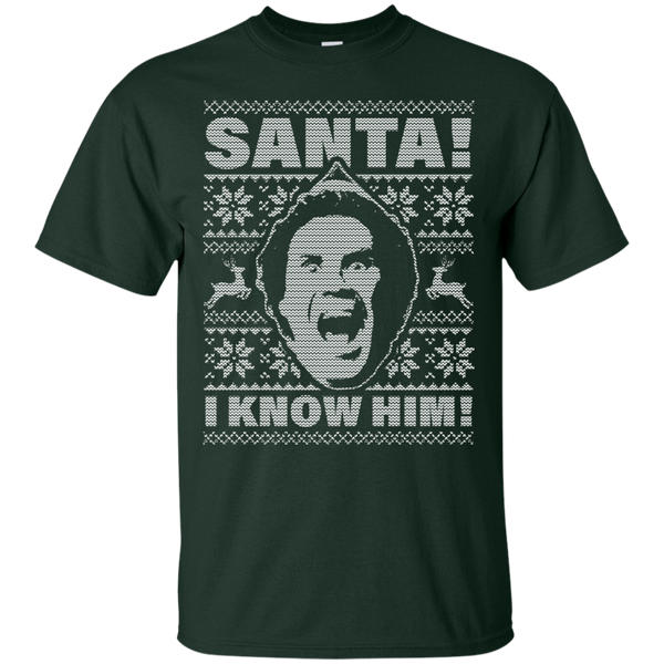 Buddy The Elf - Santa I Know Him Ugly Christmas Sweater - TeesGrab